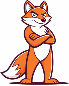 The smart fox knows how to print books