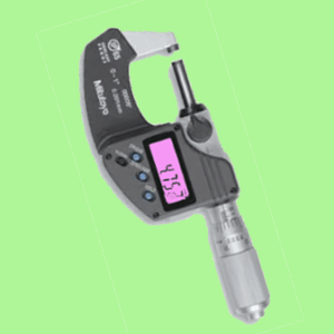 Micrometer with digital display